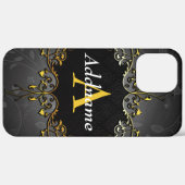 Coques Case-Mate iPhone Ajouter votre nom et votre initiale (Retour (horizontal))