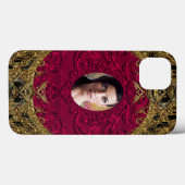 Coques Case-Mate iPhone Ajouter Votre Photo Elegant Baroque Chic (Verso (horizontal))