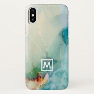 Case-Mate iPhone Case Ajouter votre premier Aversion - Aquarelle bleue