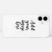 Coques Case-Mate iPhone Ajouter votre propre image personnalisable Barely  (Verso (horizontal))