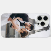Coques Case-Mate iPhone Ajouter votre propre photo personnalisée | MARIAGE (Verso (horizontal))
