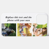 Coques Case-Mate iPhone Ajouter votre propre texte et photos (Verso (horizontal))
