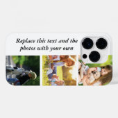 Coques Case-Mate iPhone Ajouter votre propre texte et photos (Verso (horizontal))