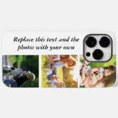 Coques Case-Mate iPhone Ajouter votre propre texte et photos (Verso (horizontal))