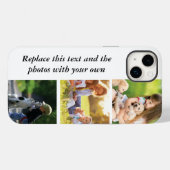 Coques Case-Mate iPhone Ajouter votre propre texte et photos (Verso (horizontal))