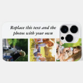 Coques Case-Mate iPhone Ajouter votre propre texte et photos (Verso (horizontal))