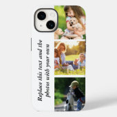 Coques Case-Mate iPhone Ajouter votre propre texte et photos (Verso)
