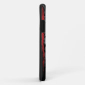 Coques Case-Mate iPhone Ajouter votre propre texte sur grunge American fla (Dos/Droite)