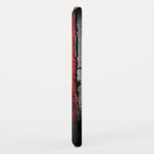 Coques Case-Mate iPhone Ajouter votre propre texte sur grunge American fla (Dos/Droite)