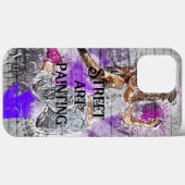 Coques Case-Mate iPhone Ajouter votre texte Peinture de rue Cool artistiqu (Verso (horizontal))