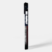 Coques Case-Mate iPhone Ajouter votre texte sur le drapeau américain (Verso / Gauche)