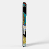 Coques Case-Mate iPhone ajoutez l'initiale à la carte du monde (Verso / Droite)