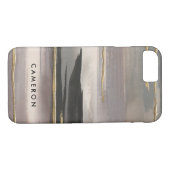 Coques Case-Mate iPhone Ajoutez votre brouillard nommé II de matin doré (Dos (Horizontal))