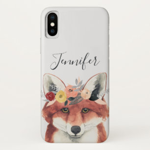 Case-Mate iPhone Case Ajoutez votre Fox nommé de forestier de couronne
