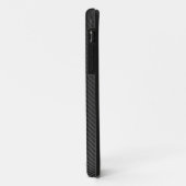 Coques Case-Mate iPhone "ajoutez votre logo gris de silhouette" d'horizon (Dos/Gauche)