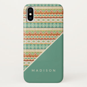 Etui iPhone Case-Mate Ajoutez votre motif tribal d'aquarelle nommée de