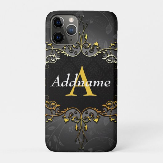 Coques Case-Mate iPhone Ajoutez votre nom et vos initiales (Dos)