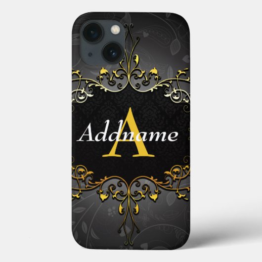 Coques Case-Mate iPhone Ajoutez votre nom et vos initiales (Verso)