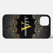 Coques Case-Mate iPhone Ajoutez votre nom et vos initiales (Verso (horizontal))