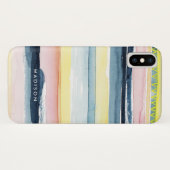 Coques Case-Mate iPhone Ajoutez votre nom | Sunset Stream I (Dos (Horizontal))