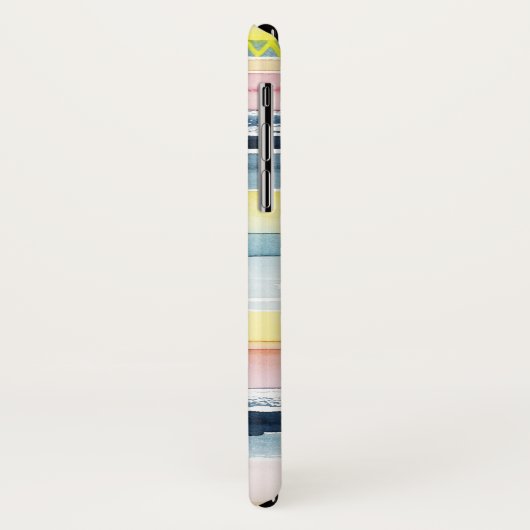 Coques Case-Mate iPhone Ajoutez votre nom | Sunset Stream I (Dos/Gauche)