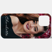 Coques Case-Mate iPhone Ajoutez votre propre photo do-it-yourself nom pers (Verso (horizontal))