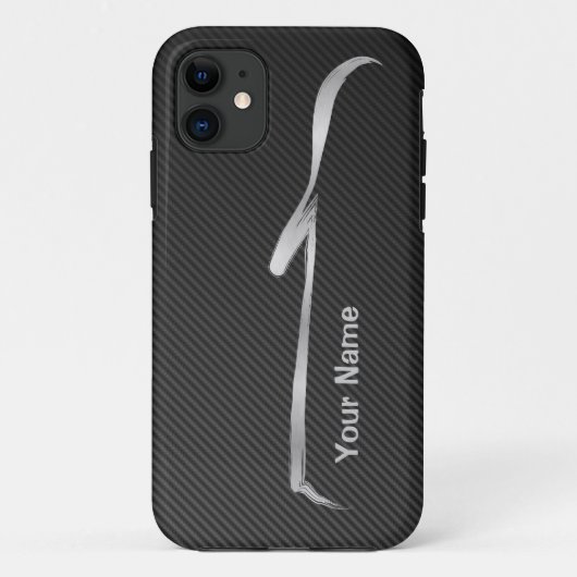 Coques Case-Mate iPhone "ajoutez votre" silhouette nommée de convertible (Dos)