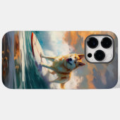 Coques Case-Mate iPhone Akita Beach Surf Peinture (Verso (horizontal))