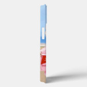 Coques Case-Mate iPhone Akita Chien Saint Valentin Coeurs de Camion (Verso / Droite)