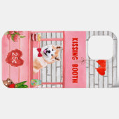 Coques Case-Mate iPhone Akita Chien Valentine's Day Kissing Booth (Verso (horizontal))