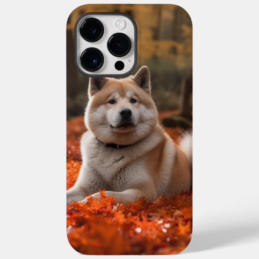 Coques Case-Mate iPhone Akita en automne Feuilles automne s'inspire (Verso)
