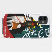 Coques Case-Mate iPhone Akita et samouraïs (Dos (Horizontal))