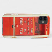 Coques Case-Mate iPhone Alarme d'incendie (Dos (Horizontal))