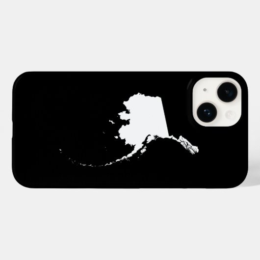 Coques Case-Mate iPhone Alaska en blanc (Verso (horizontal))