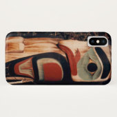 Coques Case-Mate iPhone Alaskan Totem Pole photo iPhone X (Dos (Horizontal))