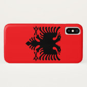 Coques Case-Mate iPhone Albanie (Dos (Horizontal))