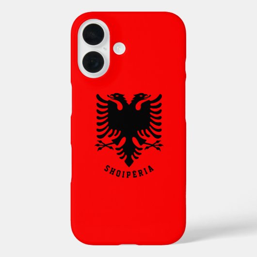 Coques Case-Mate iPhone Albanie Armoiries (Verso)