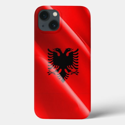 Coques Case-Mate iPhone Albanie battant pavillon - (Verso)