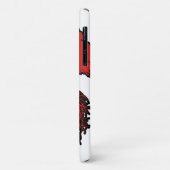 Coques Case-Mate iPhone Albanie Drapeau des racines canadiennes de l'arbre (Dos/Gauche)