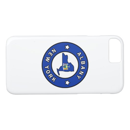 Coques Case-Mate iPhone Albany New York (Dos (Horizontal))