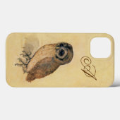 Coques Case-Mate iPhone Albrecht Durer Le Monogramme De La Petite Chouette (Verso (horizontal))