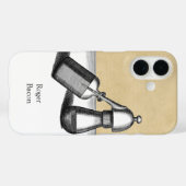 Coques Case-Mate iPhone Alchimie Alembic Flacon avec nom (Verso (horizontal))