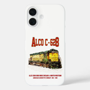 Coques iPhone 16 Alco C-628 aka Alco Century 628 Diesel Locomotive
