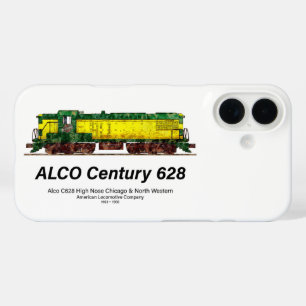 Coques iPhone 16 Alco C-628 aka Alco Century 628 Diesel Locomotive