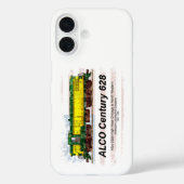 Coques Case-Mate iPhone Alco C-628 Diesel Locomotive et drapeau américain (Verso)