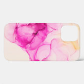 Coques Case-Mate iPhone Alcool encre texture marine. L'art contemporain. (Verso (horizontal))