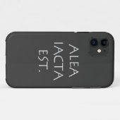 Coques Case-Mate iPhone Alea Iacta Est (Dos (Horizontal))