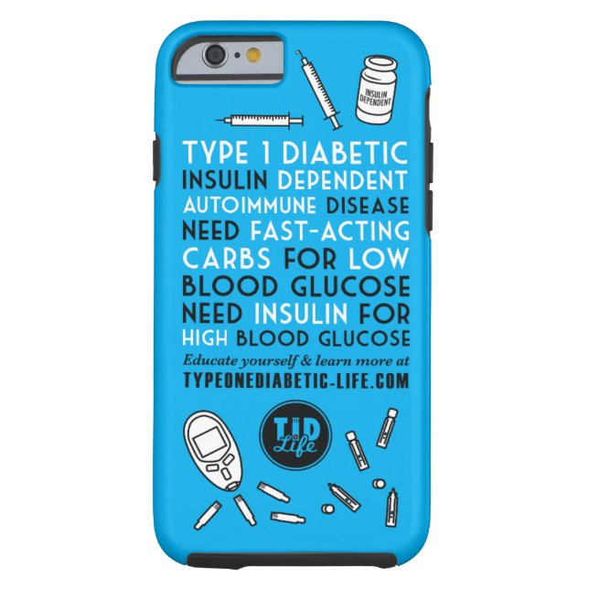 Coques Case-Mate iPhone Alerte de T1d (Dos)