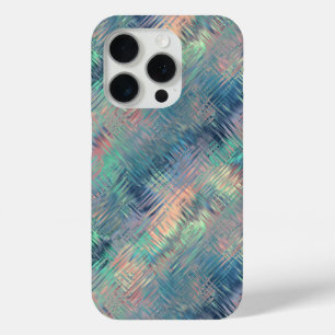Coque iPhone 15 Pro Alexandrite Blue Glassy Texture