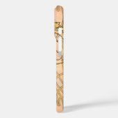 Coques Case-Mate iPhone Alfonse Mucha Art Nouveau Peonies (Verso / Gauche)